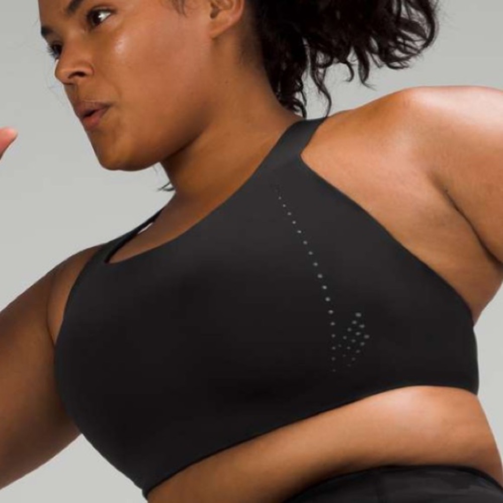 Lululemon AirSupport Bra High Support Size 34 DDD Black 2022 Ultralu Athletic